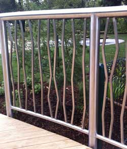 Kowhai Leaf Barrier Rail