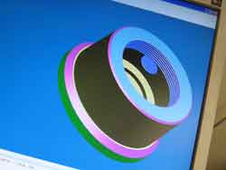 Modelling 3D for CNC Thread Milling