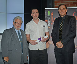 Sam Allen receives awards